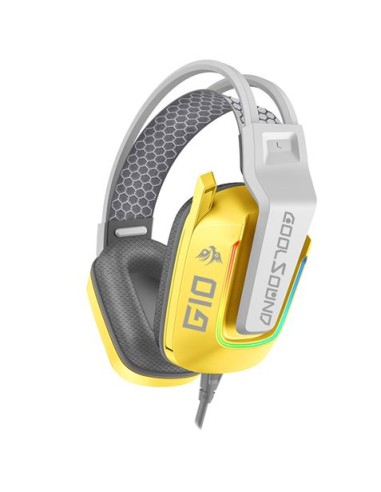 AURICULAR GAMING G10 | XBOX | PS5 | PS4 | SWITCH | PC | AMARILLO COOLSOUND