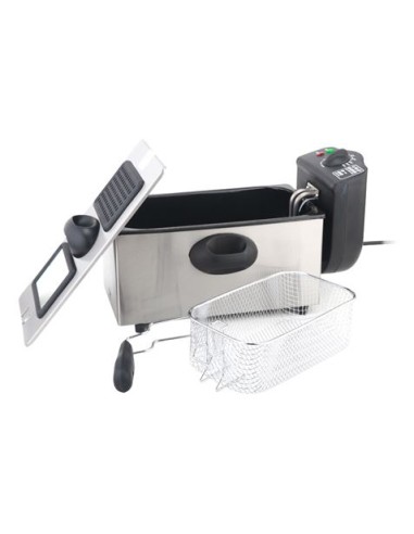 FREIDORA 3 LITROS INOXIDABLE 2000W DESMONTABLE MUVIP