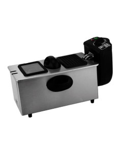 FREIDORA 3 LITROS INOXIDABLE 2000W DESMONTABLE MUVIP 2