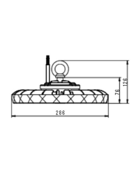 LAMPARA LED UFO 150W 6000K ELBAT
