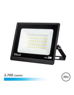 FOCO LED SERIE SUPER SLIM 30W | 2700LM | 6500K ELBAT