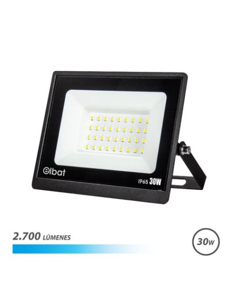 FOCO LED SERIE SUPER SLIM 30W | 2700LM | 6500K ELBAT
