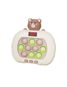 JUEGO PORTATIL POP IT PELUCHE MXPS-200 MARRON