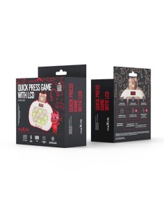 JUEGO PORTATIL POP IT PELUCHE MXPS-200 MARRON 2