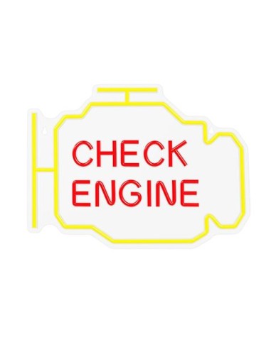 LAMPARA DECORATIVA LED NEO CHECK ENGINE FOREVER