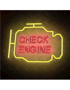 LAMPARA DECORATIVA LED NEO CHECK ENGINE FOREVER 2