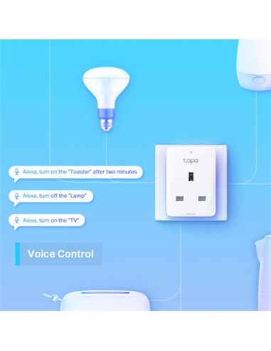 MINI ENCHUFE INTELIGENTE TAPO P100 WIFI SMART PLUG TP-LINK