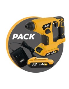 MARTILLO PERFORADOR 20V 1.5 JULIOS + BATERIA 2AH + CARGADOR BLIM