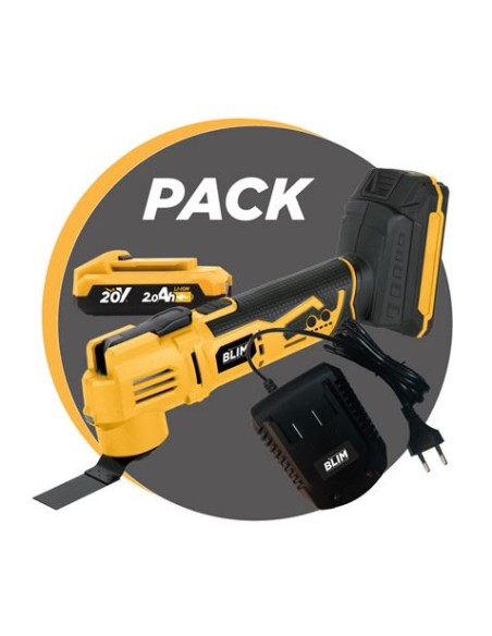 MULTIHERRAMIENTA DE BATERÃA 20V + BATERIA 2AH + CARGADOR BLIM