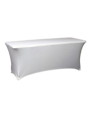 FUNDA PARA MESA RESINA 150CM BLANCA