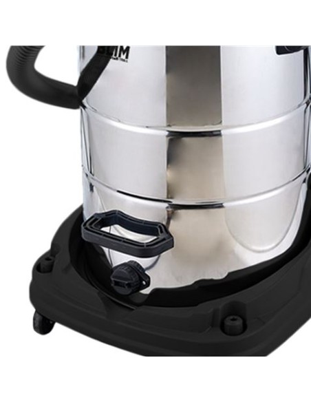 ASPIRADORA INOXIDABLE 80 LITROS 3000W TRES MOTORES BLIM