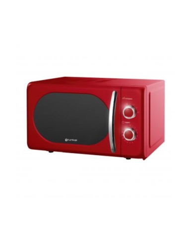 MICROONDAS VINTAGE ROJO 700W. GRUNKEL