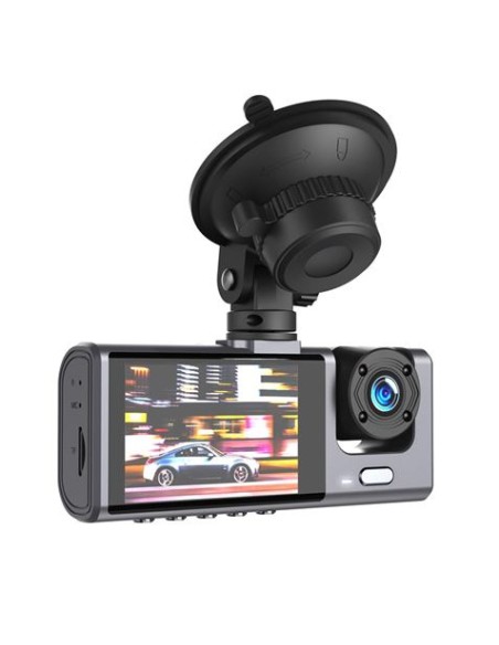 CAMARA DUAL FULL HD PARA VEHICULOS DASHCAM XJ03 XO