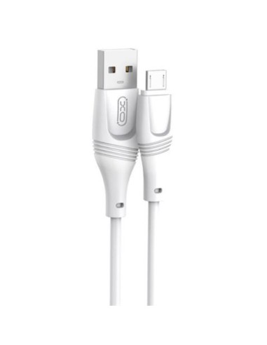 CABLE MICRO USB NB238 3 METROS BLANCO XO