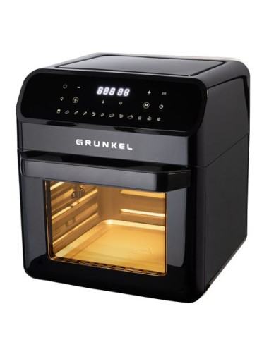 FREIDORA DE AIRE OVEN 12 LITROS 1600W NEGRA GRUNKEL