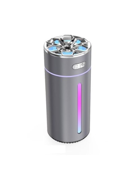 HUMIDIFICADOR PORTATIL CON RGB HF09 PLATA XO
