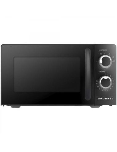 MICROONDAS 700W 20L. NEGRO GRUNKEL