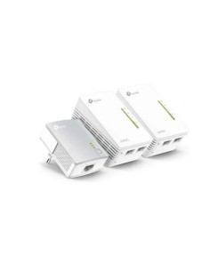 KIT EXTENSOR POWERLINE WIFI TP-LINK AV600 300MBPS (TL-WPA4220) PACK 3