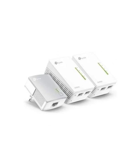 KIT EXTENSOR POWERLINE WIFI TP-LINK AV600 300MBPS (TL-WPA4220) PACK 3
