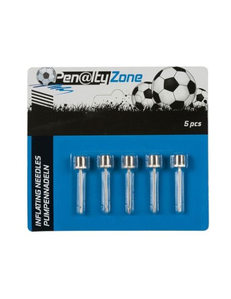 PACK 5 AGUJAS PARA INFLAR PELOTAS PENALTY ZONE