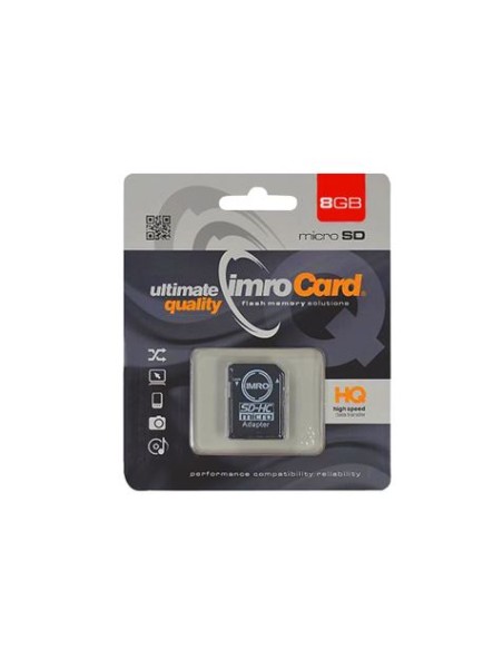 MEMORIA MICRO SD IMRO 8GB CLASE 4