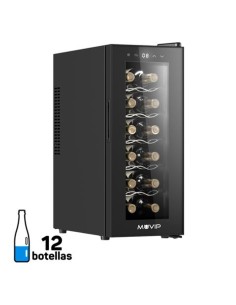 VINOTECA 12 BOTELLAS 65W 64CM MUVIP