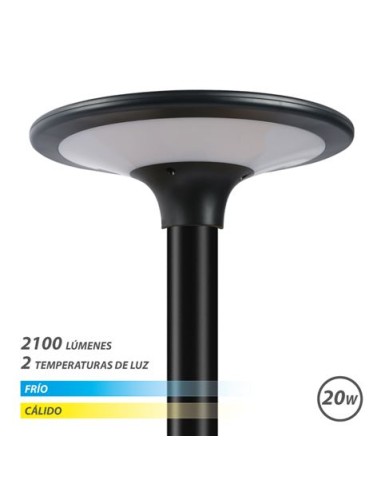 FAROLA LED SOLAR 20W 2100LM 3000K/6000K ELBAT