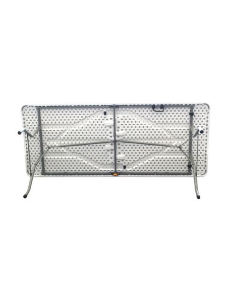 MESA DE RESINA PLEGABLE 152X70X74CM 3.5CM SUNGARDEN