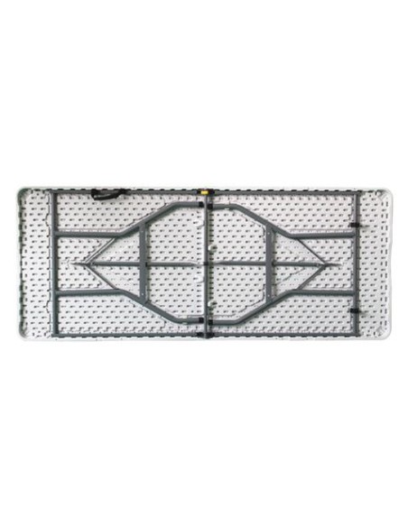 MESA DE RESINA PLEGABLE 180X70X74CM 3.5CM SUNGARDEN