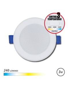 DOWNLIGHT CIRCULAR 3W | 240LM | SELECTOR 3 TEMPERATURAS ELBAT