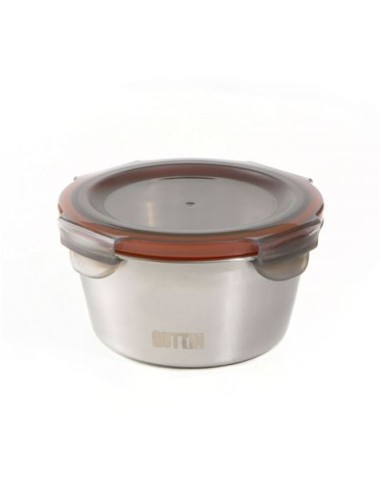 TUPPER ACERO INOXIDABLE 300ML APTO MICROONDAS QUTTIN