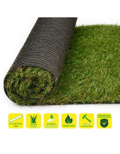 CESPED ARTIFICIAL 2X5 METROS 30MM SERIE ELEGANT SUNGARDEN