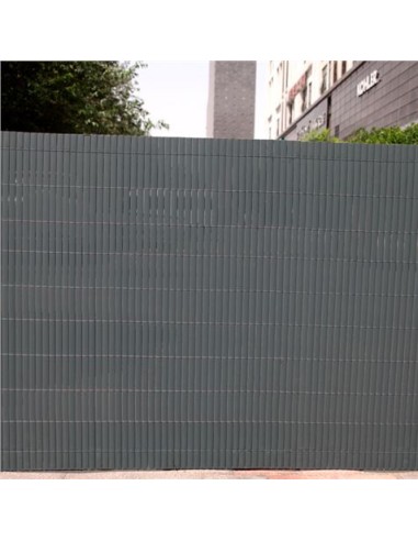 CAÃ‘IZO PLÃSTICO DOBLE CARA 1.5X3 METROS GRIS OSCURO SUNGARDEN