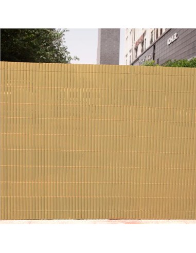 CAÃ‘IZO PLÃSTICO DOBLE CARA 1X3 METROS MARRON CLARO SUNGARDEN