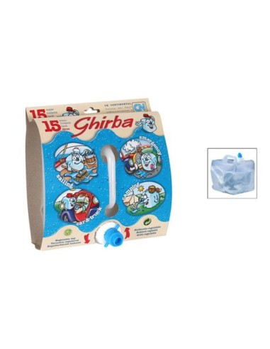 BIDON PLEGABLE 15 LITROS CON GRIFO