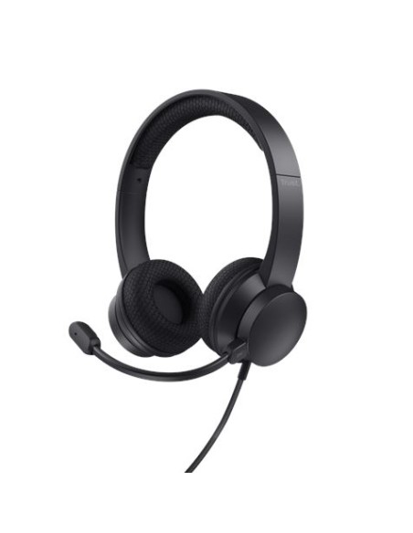 AURICULARES CON MICROFONO Y CANCELACION DE RUIDO USB TRUST