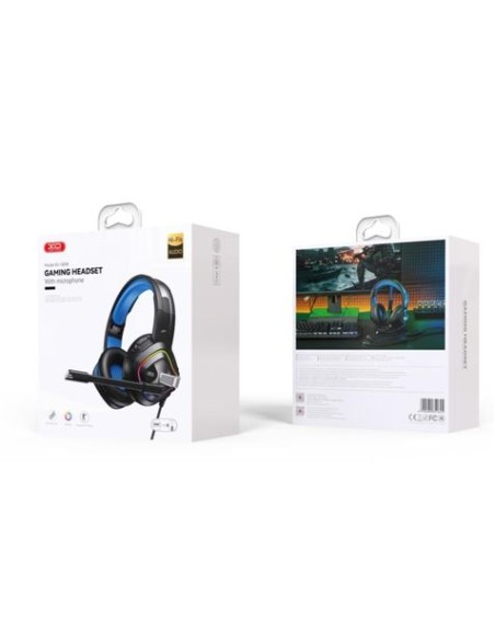 AURICULAR GAMING RGB CON MICROFONO XO-GE08