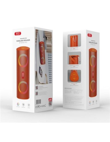 ALTAVOZ BLUETOOTH OUTDOOR RGB XOF43 ROJO XO