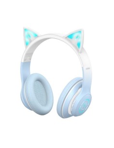 AURICULARES DIADEMA BLUETOOTH BE38 CATS AZUL XO 2