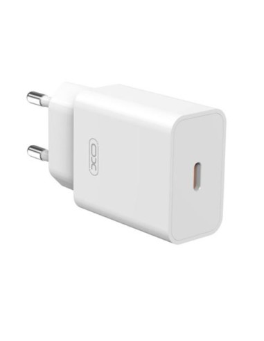 CARGADOR TIPOC 20W CARGA RAPIDA XOL126 + CABLE LIGTHNING XO
