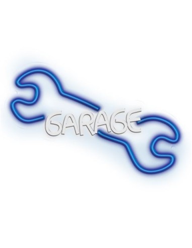 LAMPARA DECORATIVA NEON LED GARAGE FOREVER