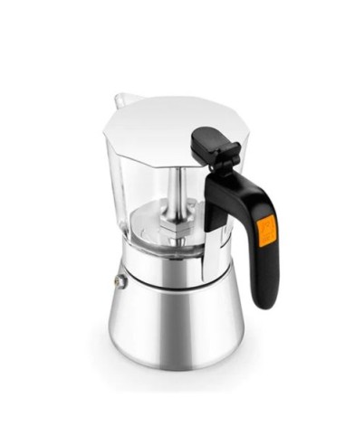 CAFETERA ITALIANA ACERO INOXIDABLE 6 TAZAS FLAVOUR BRA