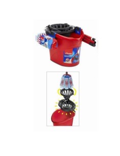 PACK CUBO 10 LITROS + FREGONA 3 ACTION CON PALO VILEDA