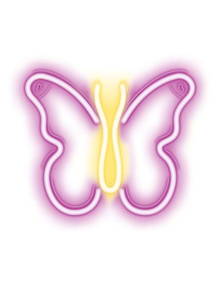 LAMPARA DECORATIVA NEON LED BUTERFLY FOREVER