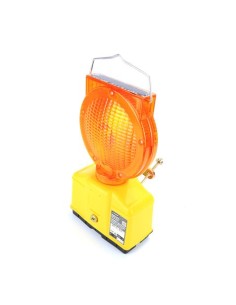 LINTERNA BATERIA DE SEÃ‘ALIZACION LED CON PANEL SOLAR MADER