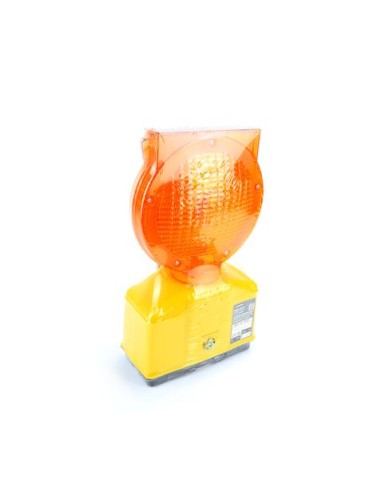 LINTERNA BATERIA DE SEÃ‘ALIZACION LED CON PANEL SOLAR MADER