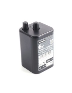 BATERÃA 6V PARA LINTERNAS DE SEÃ‘ALIZACION LED MADER