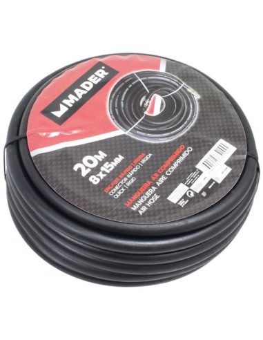 MANGUERA AIRE 20 MTS CON CONEXIONES RAPIDAS MADER