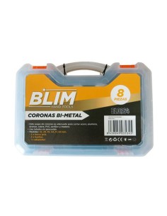 JUEGO 8 PCS CORONAS BI-METAL BLIM 2