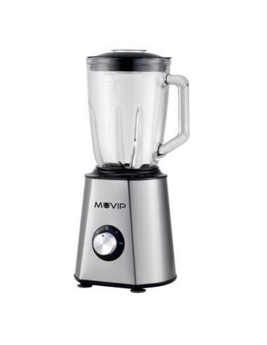 BATIDORA INOXIDABLE VASO CRISTAL 1500W 1.5 LITROS MUVIP